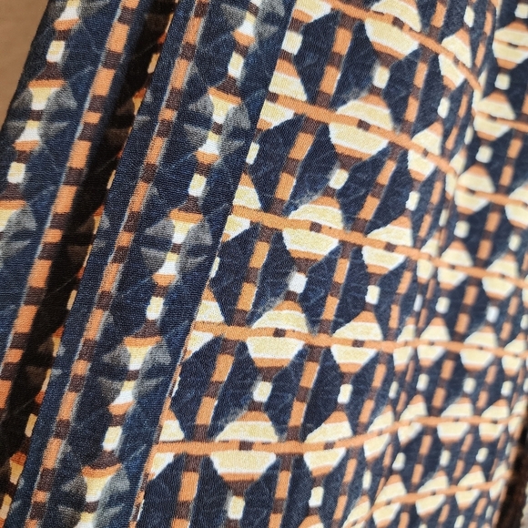 NWT Anthropologie Metzner Wide Leg Trousers Ett:twa Size 4 Geometric Belted - Picture 2 of 16